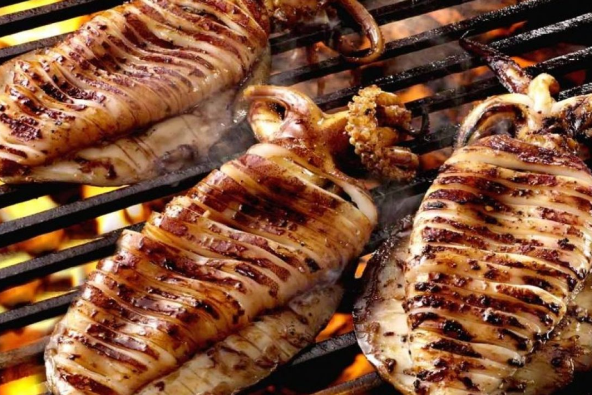 Grilled Squid